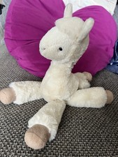 Jellycat Plush Dillydally Llama Small 29cm Rare Retired Plush DIL6L