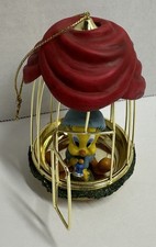 Tweety Bird "Lights Out" Hanging Ornament 2000 Bradford Editions