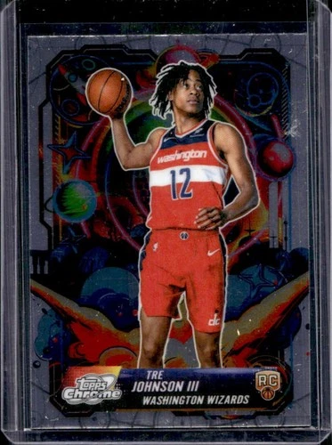 2025 Topps Cosmic Chrome Tre Johnson III Base (RAW)