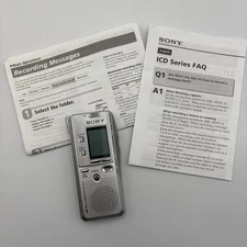 Sony ICD-B16 Portable Digital Voice Recorder - Tested / Works