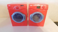 Kids Toy Plastic Washing Machine  Dryer Set