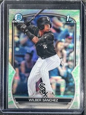 Sanchez, Wilber - 2023 Bowman Chrome Prospect - Lunar Glow