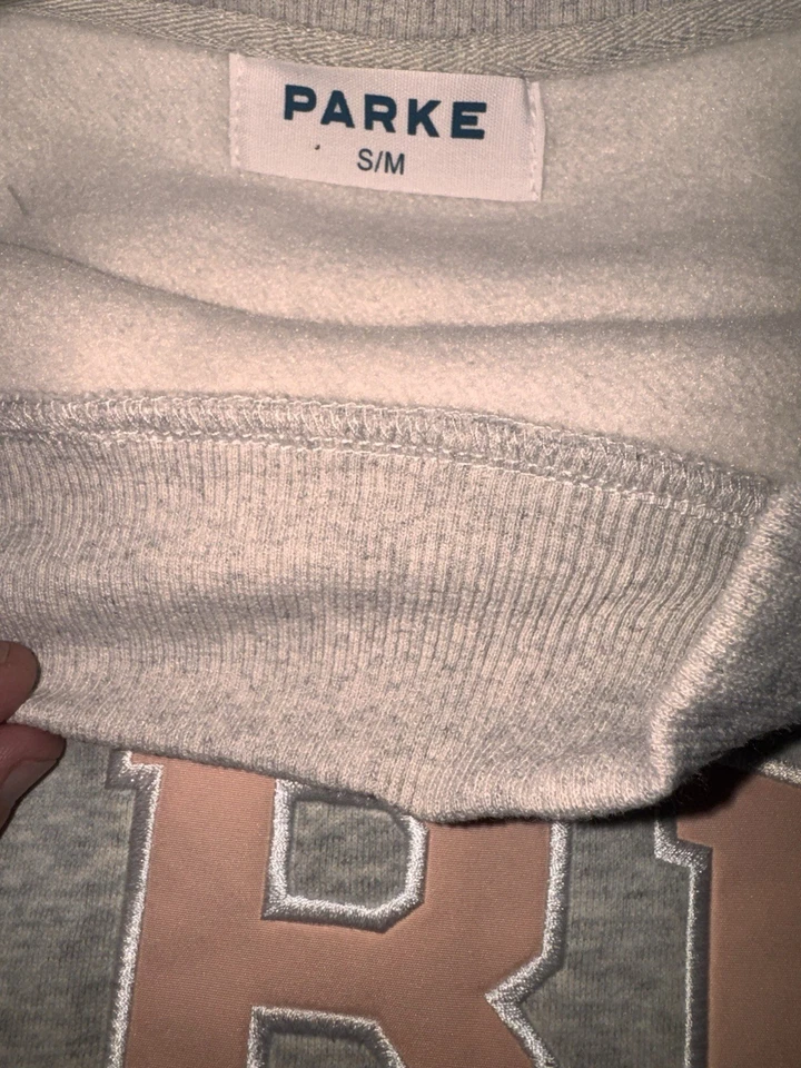 Parke Women's Sweatshirt Set Light Grey, Size S-M - Image 3 of 4