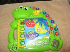Leap Frog Dino's Delightful Day Book, Baby, Toddler Toy ABC Music Lights
