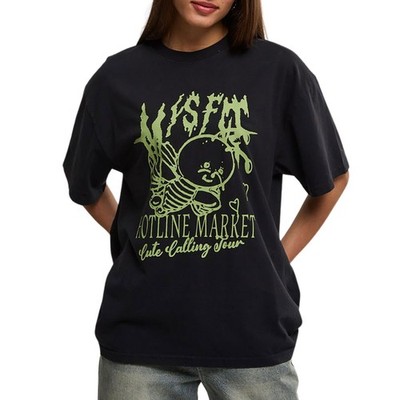 MISFIT HOTLINE MARKET OS W TEE THRIFT BLACK