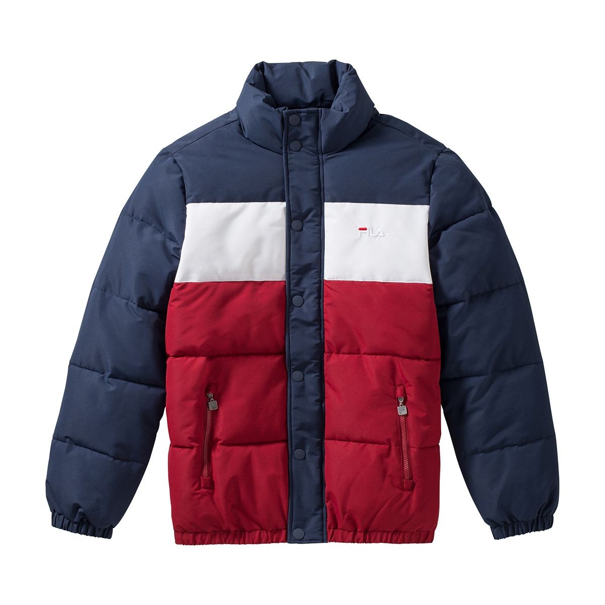 Fila Uomo Giacca 687241 A225 Blu bordò