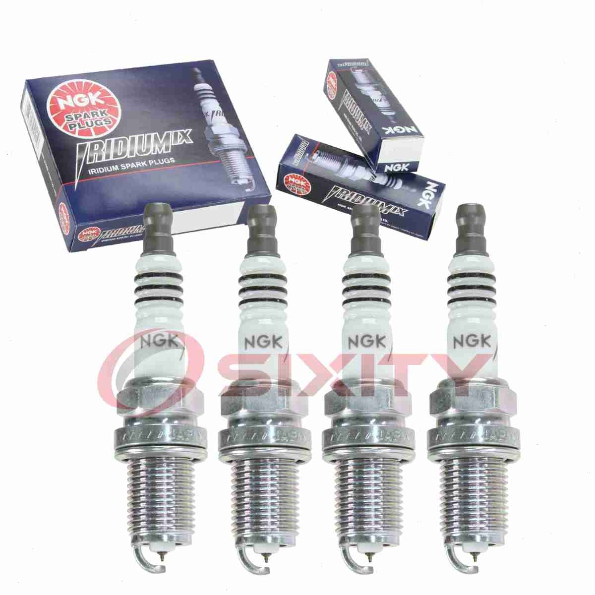 4 pc NGK Iridium IX Spark Plugs for 1998 Chevrolet Tracker 1.6L L4 Ignition nf