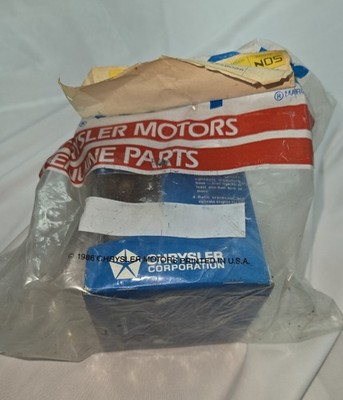 Vintage Mopar Direct Connection Chrome Oil Filter From 9-29-87 Dodge Plymouth