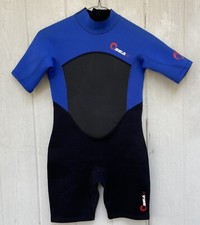 SEAK BRAND WOMENS SHORTY WETSUIT-90/10 NEOPRENE/NYLON-From Australia-US Sz 6