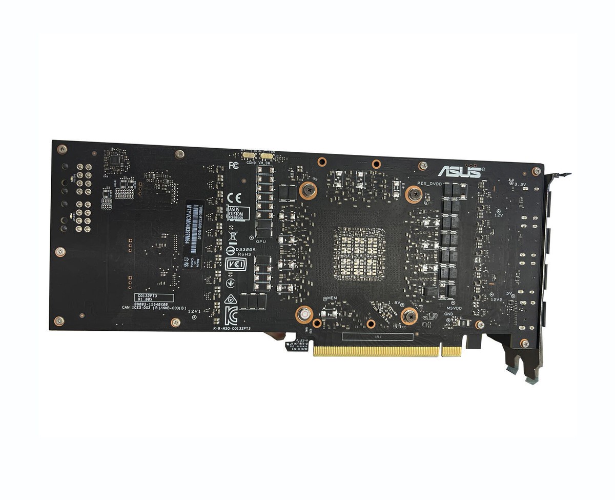 ASUS NVIDIA TURBO RTX3080 10G V2 GPU GDDR6X PCIe x16 Graphics