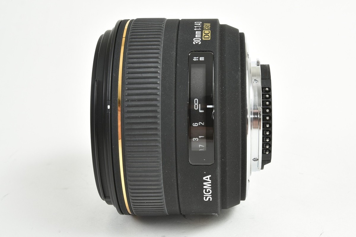 Sigma AF 30mm F 1.4 EX DC HSM Lens For Nikon [Excellent] from