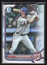 JARED McKENZIE 2022 Bowman Draft Chrome BDC-5 [REFRACTOR]--WASHINGTON