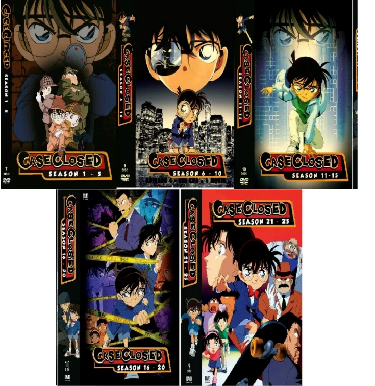 Share more than 75 case closed anime dvd latest in.cdgdbentre