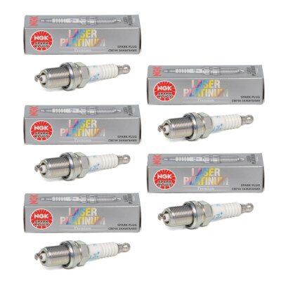 5x NGK 3500 PFR6B Zündkerze für VOLVO 850 C70 S60 S70 S80 V70 XC90 2.3/2.4/2.5 T