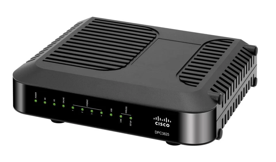 Lot of 10: Cisco DPC3825 8x4 DOCSIS 3.0 Wireless Modem Router WITH Power Supply - Image 2 of 4