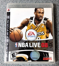 EA Sports NBA Live 2008 Playstation 3 Game With Booklet- Working/Play Tested!