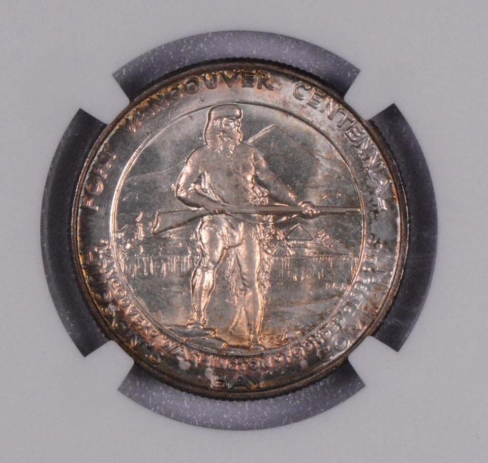 1925 FORT VANCOUVER Commemorative Half MS67 NGC Mint State 67 Free Shipping! - Image 4 of 4