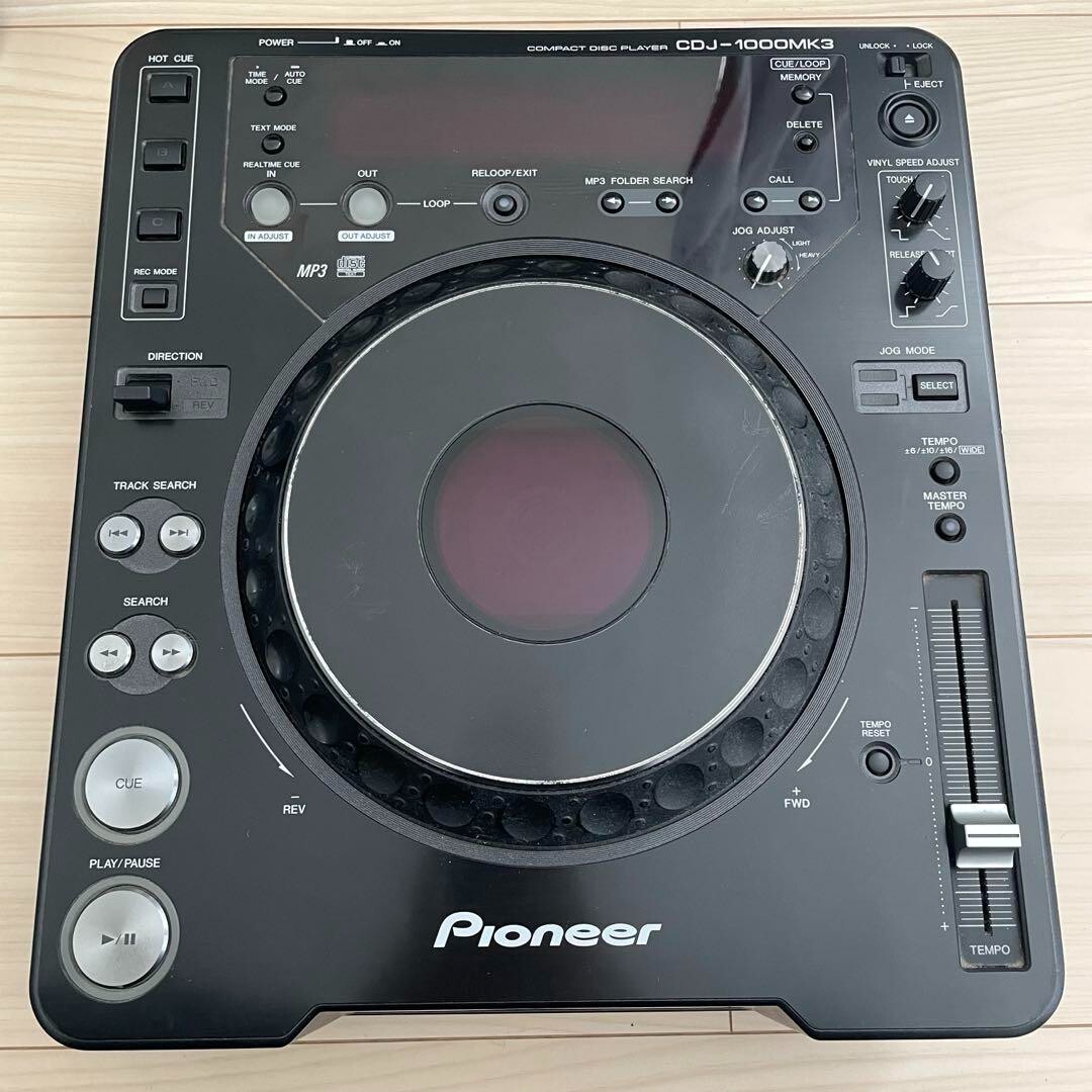 DJ機材 Pioneer CDJ-800MK2 Vestax PMC-05ProIIIDX CDJ-800MK2 (archived) Digital CD deck with scratch jog wheel