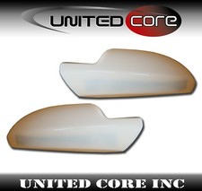 Pair Side Mirror Cover Raw Unpainted Fits Chevy Impala 06-13