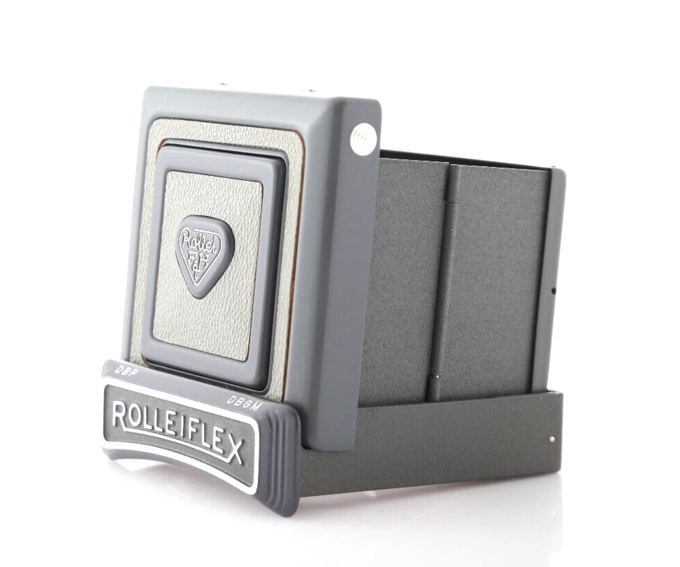 Buscador de nivel de cintura Rollei Rollieflex para cámara fotográfica TLR gris bebé sin tornillos Foto 3 de 4