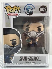 Funko Pop! Mortal Kombat 1 - Sub-Zero #1022 Vinyl Figure - (NEW in PROTECTOR)