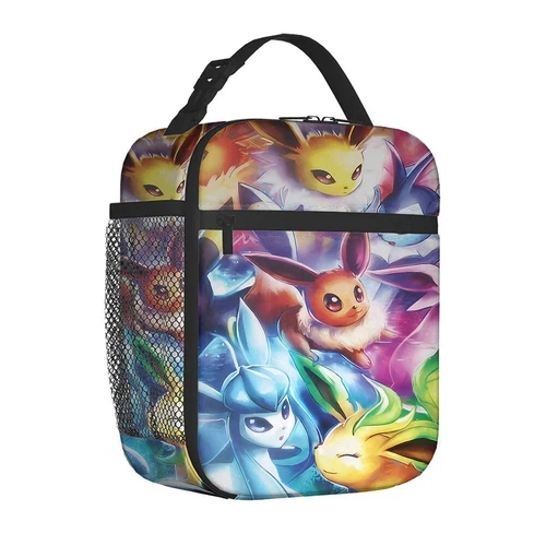 Pikachu Pokemon Insulated Lunch Bag School Picnic Snack Lunchbox Travel Box Gift - Picture 45 of 69
