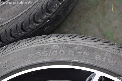 18" Honda Civic Hatchback Touring OEM Wheel Tire ONE - Picture 8 of 11