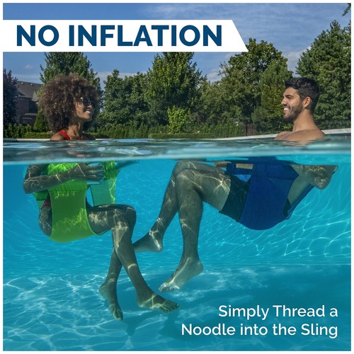 Noodle Sling - Floating Pool Chair (Styles and Colors May Vary) - Picture 3 of 8