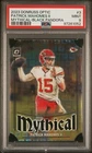2023 Donruss Optic Patrick Mahomes Black Pandora Mythical 11/25 PSA 9