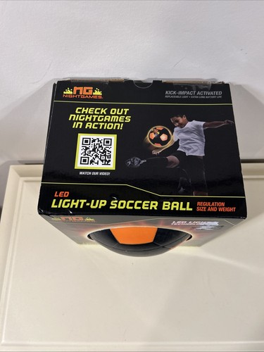 Soccer ball Night games Light Up Soccerball Fútbol Football Impact Activated - Picture 2 of 5