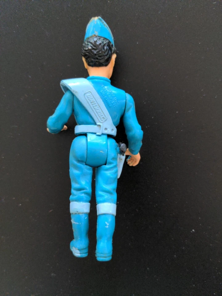 1992 Scott Tracy 3.5" Marionette Action Figure Thunderbirds by Matchbox - Image 2 of 4