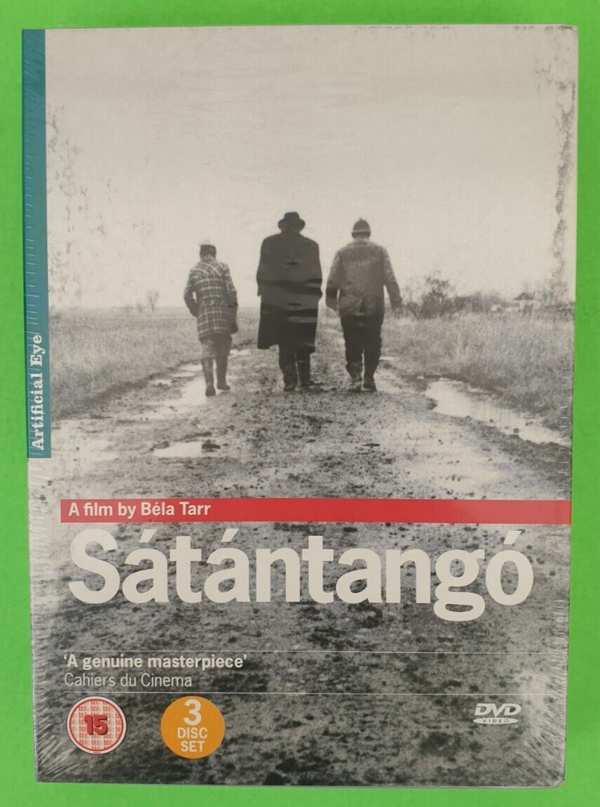 Sealed SATANTANGO DVD 3 Disc Box Set Bela Tarr ARTIFICIAL EYE