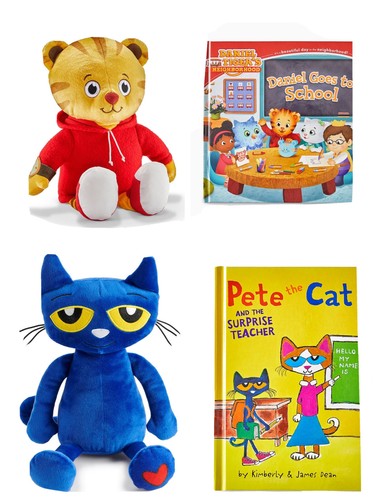 pete the cat book and stuffed animal