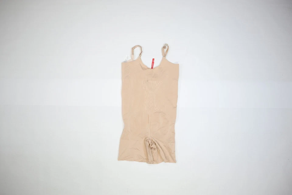 Body Spanx OnCore Busto Abierto Medio Muslo Prendas Moldeadoras Desnudo Tostado 10130R Mujer XL Foto 3 de 4