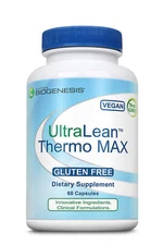 Nutra BioGenesis UltraLean Thermo Max 60 Caps Supports Metabolism and Energy