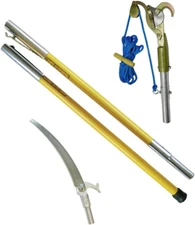 FG-6PKG-1 Fg-Series Manual Pole Saw and Tree Pruner with Two 6-Foot Fiberglass P