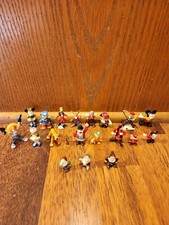 LOT OF 19 VINTAGE 1960 s DISNEYKINS MARX MINIATURE PLASTIC FIGURES No Duplicates