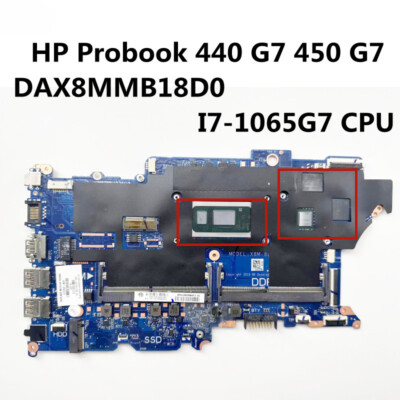 For HP Probook 440 G7 450 G7 DA0X8MMB6D0 Laptop Motherboard With