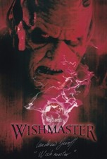 ANDREW DIVOFF signed Autogramm 20x30cm WISHMASTER in Person autograph COA
