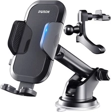 3-in-1 Phone Car Holder Mount, Great for Car Dashboard, Windshield or Vent