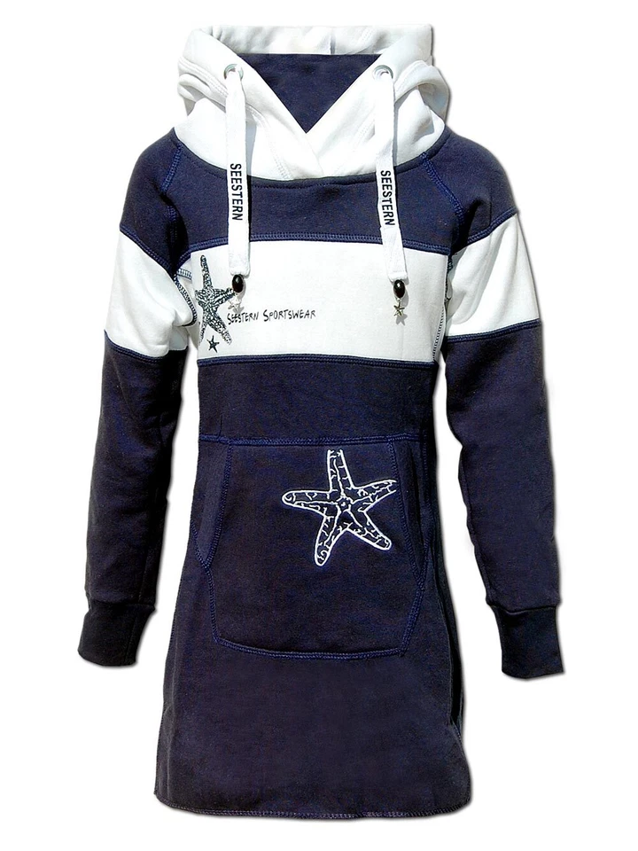 SEESTERN Kinder Langes Kapuzen Sweat Shirt Pullover Hoody Sweater Gr.116-164 /21 - Bild 2 von 4
