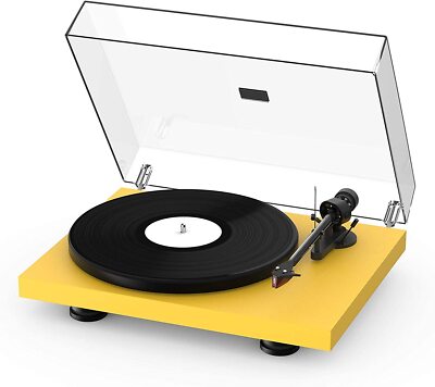 Pro-Ject Debut Carbon EVO, Audiophiler Plattenspieler  (Satin Goldgelb)