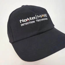 Nokta Makro Hat Cap Metal Detectors Detection Technologies Adjustable Black