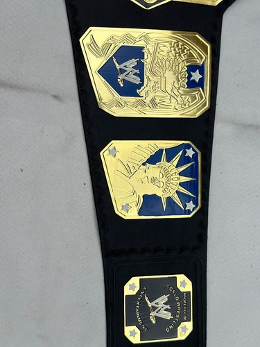 wwe United States Championship belt wrestling replica title 2mm metal adult size - Picture 5 of 7