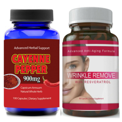 Cayenne Pepper Weight Management & Skin Restore Collagen Supplement 60 Capsules