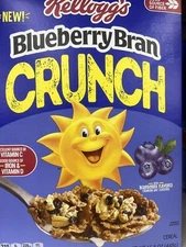Kellogg's Blueberry Bran Crunch Cereal 15.8 oz