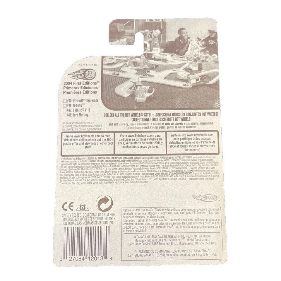 Hot Wheels 2004 primeras ediciones 46/100 rojo Crooze W-Oozie Foto 2 de 2
