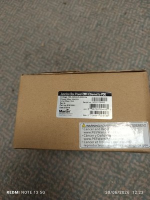 Martin Anschlussdose Strom -DMX-Ethernet zu PDE Teilenr.: 91610001 *inkl MwSt*