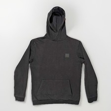 ManActive Gym Hoodie all In Black With Small Logo In Size XS