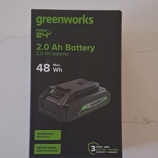 GreenWorks Powerall 24V 2.0 Ah Lithium-Ion Battery Black Model BAG708
